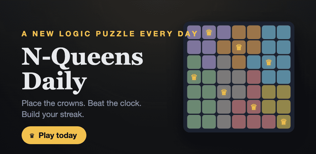 N-Queens Daily preview