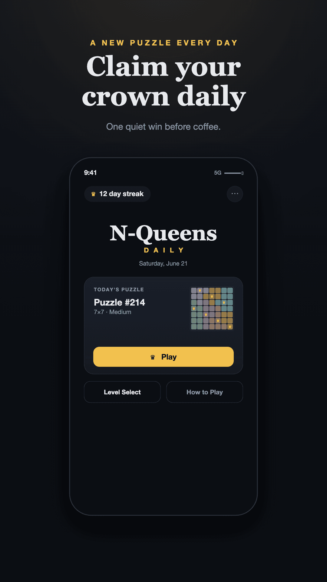 N-Queens Daily screenshot